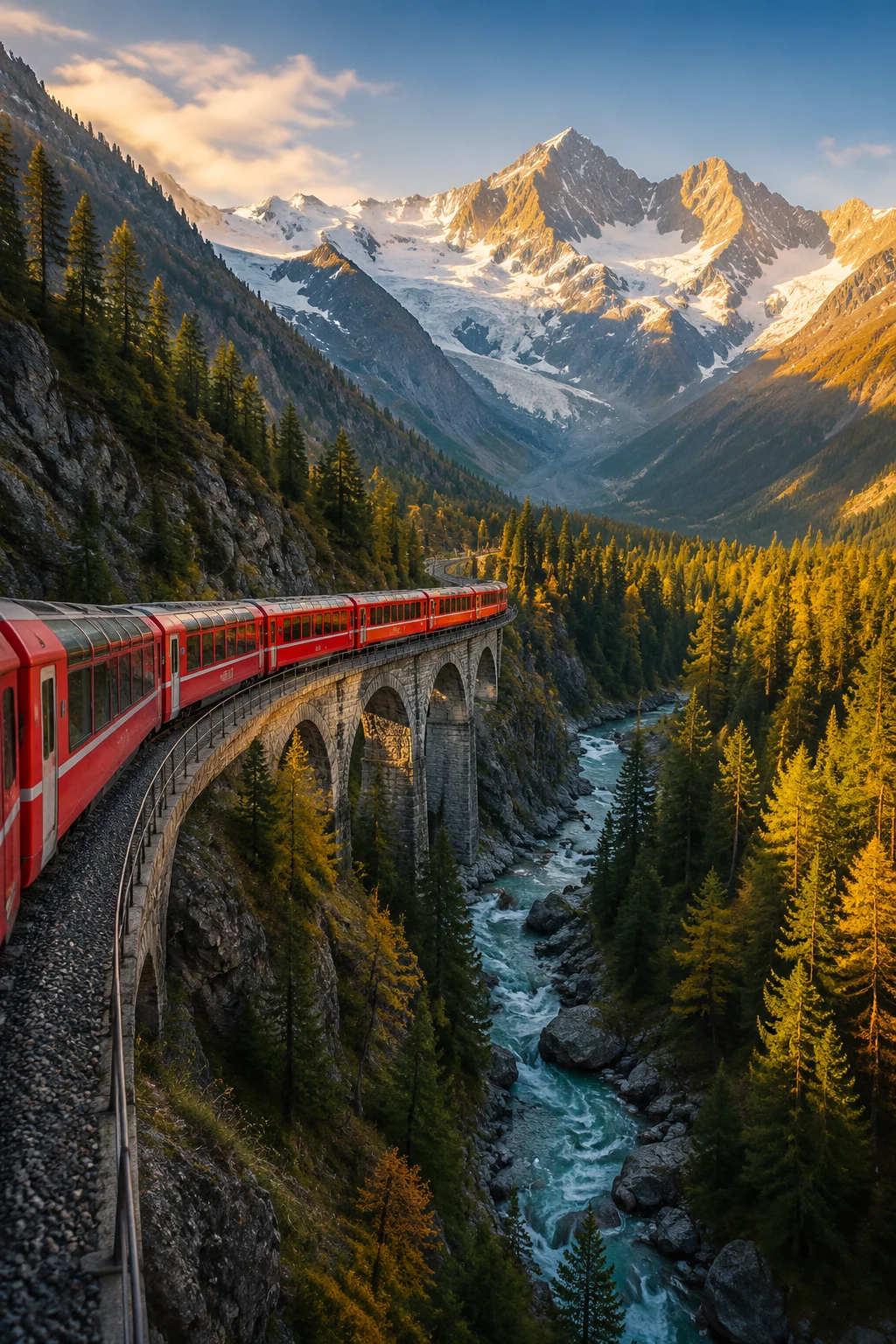 Ride the Glacier Express Through Alpine Landscapes — Switzerland Travel Places travel guide